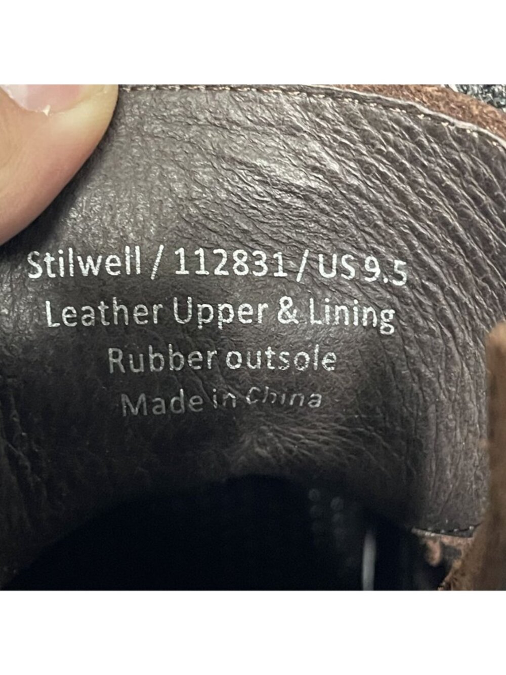 Warfield And Grand Stilwell Mens Brown Leather Boots 9.5 Side Zipper - Picture 7 of 10